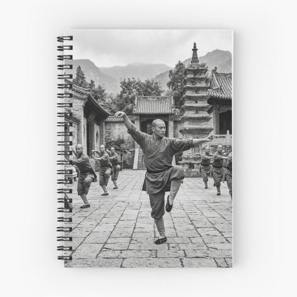 Item preview, Shaolin Monks Practicing Kung Fu Forms designed and sold by Solomon-Ent-144.