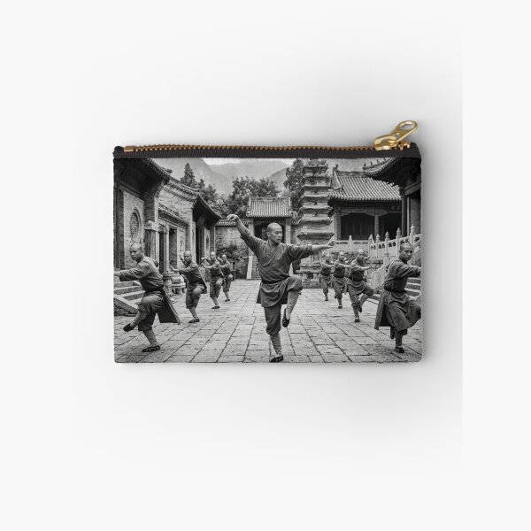 Item preview, Shaolin Monks Practicing Kung Fu Forms designed and sold by Solomon-Ent-144.