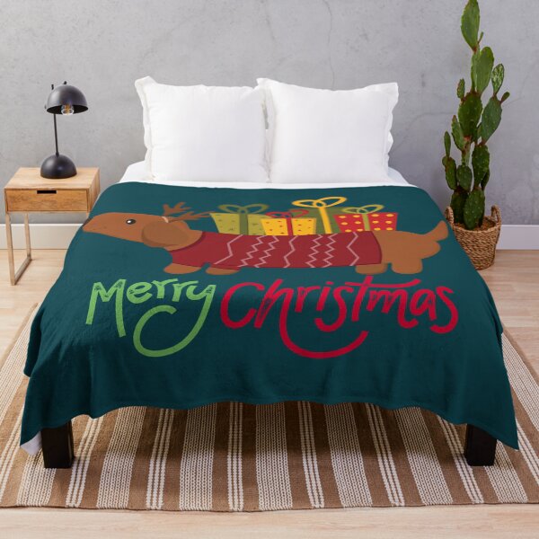 Item preview, Dachshund Merry Christmas Cute Wiener Dog designed and sold by stormk10.