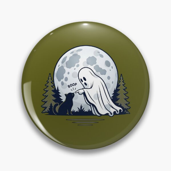 Item preview, Sp0oky Moon Gh0st Forest designed and sold by BestBaba-Tee.