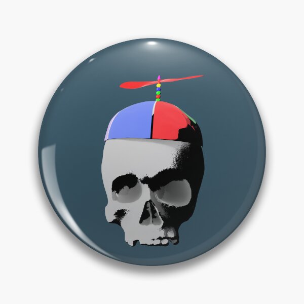 Item preview, Skull with propeller beanie designed and sold by HeathWayPrints.