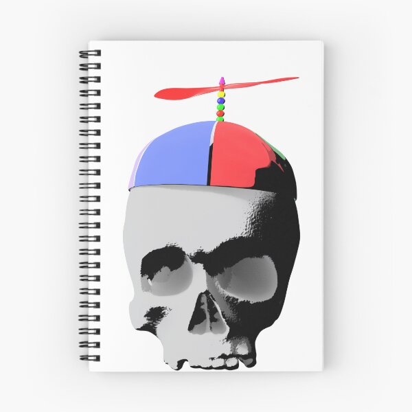 Item preview, Skull with propeller beanie designed and sold by HeathWayPrints.