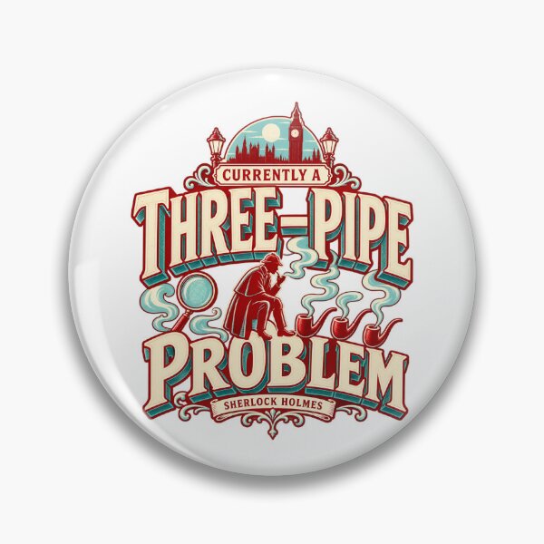 Artikelvorschau, Sherlock Holmes: Ein Drei-Rohr-Problem entworfen und verkauft von Fenay Designs.