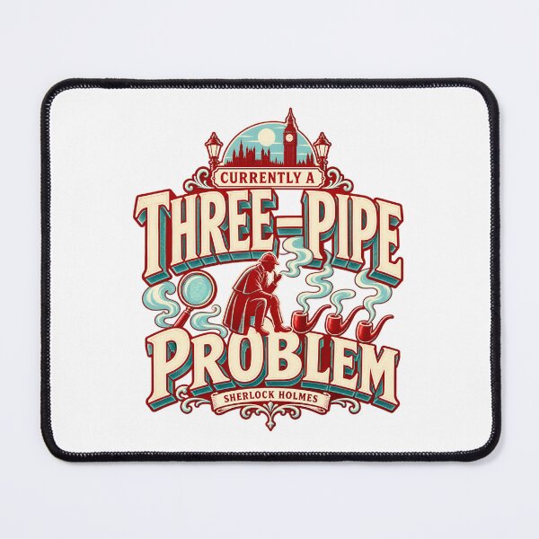 Artikelvorschau, Sherlock Holmes: Ein Drei-Rohr-Problem entworfen und verkauft von Fenay Designs.