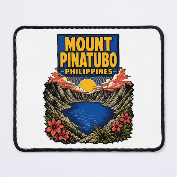 Item preview, Mount Pinatubo Philippines Vintage Travel Tourism designed and sold by TravelersGems.