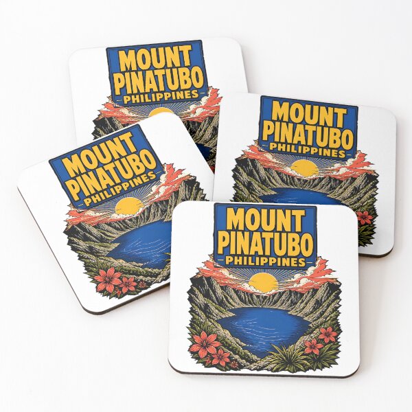 Item preview, Mount Pinatubo Philippines Vintage Travel Tourism designed and sold by TravelersGems.