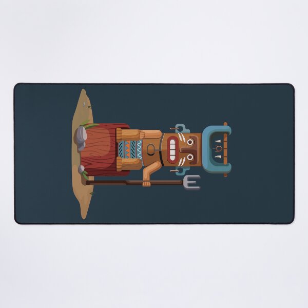 Item preview, Cute Tiki Totem Tribal Chief Illustration designed and sold by sinemosis.