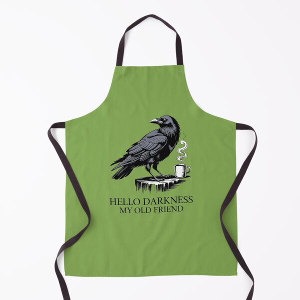 Item preview, Hello Darkness My Old Friend Crow Witch designed and sold by BestBaba-Tee.