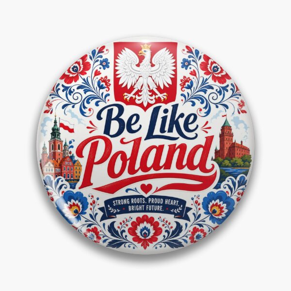 Item preview, Be Like Poland designed and sold by ArtCraftLab.