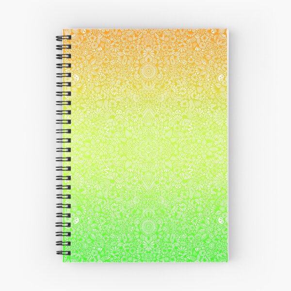 Item preview, Neon Ombre Mandala Summer Gradient Pattern designed and sold by FioreDiCiliegio.