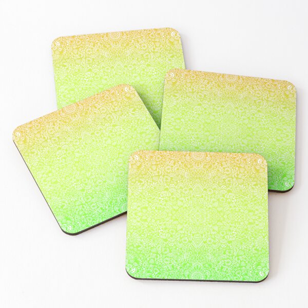 Item preview, Neon Ombre Mandala Summer Gradient Pattern designed and sold by FioreDiCiliegio.