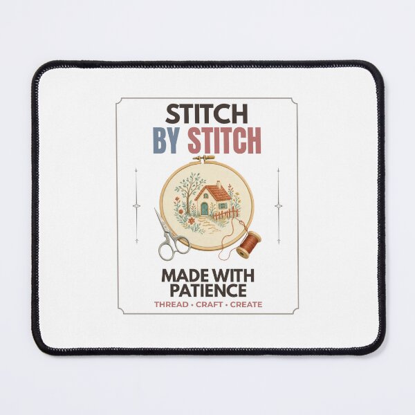 Item preview, Stitch By Stitch Embroidery Handmade Craft designed and sold by Uvclick.