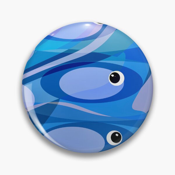 Item preview, Blue Abstract Fish Design designed and sold by Elaine M Hayward .