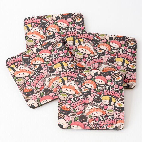 Item preview, I Love Sushi  designed and sold by ItssMeSammie.