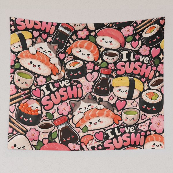 Item preview, I Love Sushi  designed and sold by ItssMeSammie.