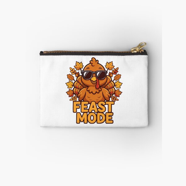 Item preview, Feast Mode Funny Turkey Sunglasses Thanksgiving Fall Autumn Dinner T-shirt and Sticker designed and sold by Billium Halder.