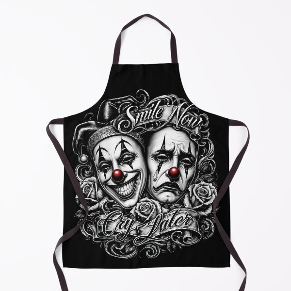 Item preview, Smile Now Cry Later Lowrider Mask Art designed and sold by InOtterNew.