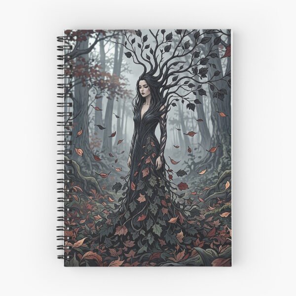 Item preview, Witch Becoming Forest – Gothic Autumn designed and sold by Roberta Calabrese.