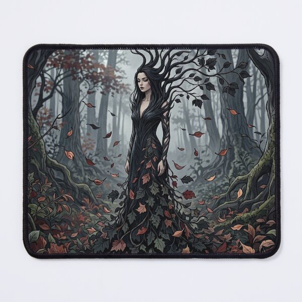 Item preview, Witch Becoming Forest – Gothic Autumn designed and sold by Roberta Calabrese.