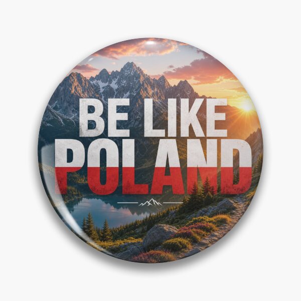 Item preview, Be Like Poland designed and sold by ArtCraftLab.