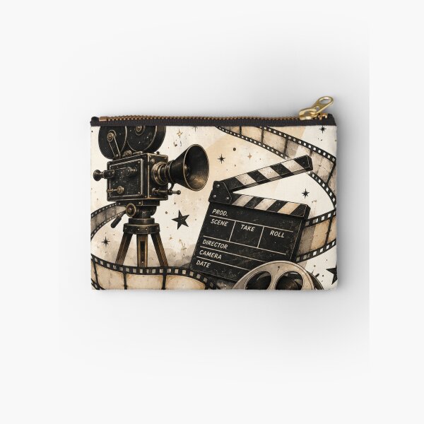 Item preview, Vintage Cinema Film Reel Art  Classic Movie Making Aesthetic designed and sold by EatPrayLive.