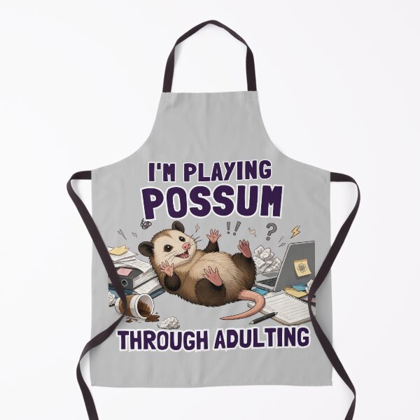 Item preview, I'm Playing Possum Through Adulting Funny Chaos Humor designed and sold by Créative touche .