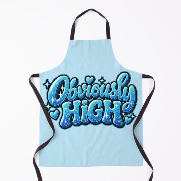 Item preview, Obviously High – Electric Blue designed and sold by ItssMeSammie.