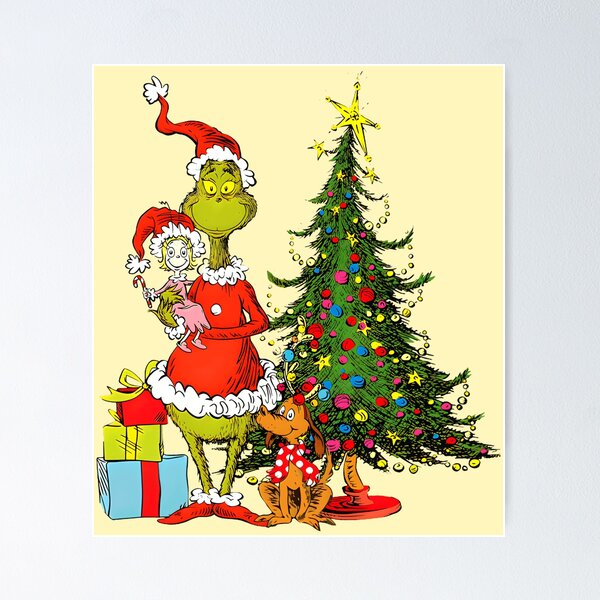 Artikelvorschau, der Grinch-Weihnachtsbaum entworfen und verkauft von Glenamadyn.