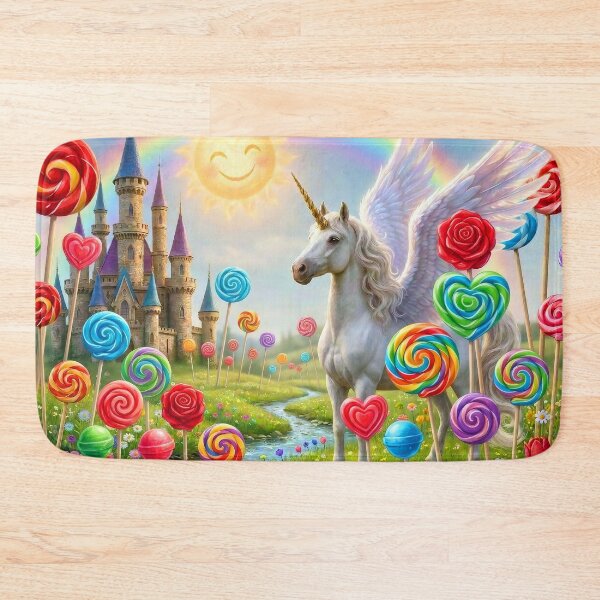 Item preview, Unipeg Unicorn beautiful fantasy scene designed and sold by Vizz216.