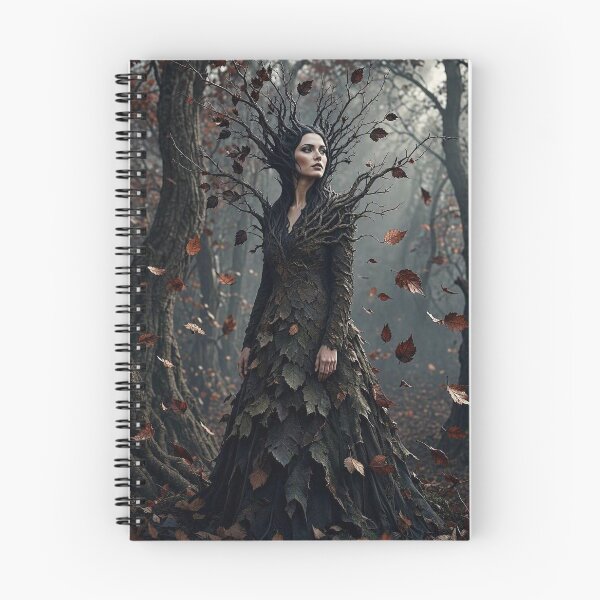 Item preview, Witch Becoming Forest – Gothic Autumn designed and sold by Roberta Calabrese.