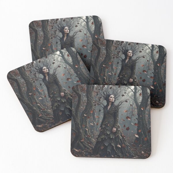 Item preview, Witch Becoming Forest – Gothic Autumn designed and sold by Roberta Calabrese.