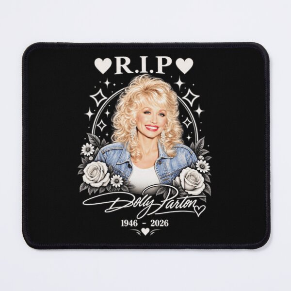 Item preview, Dolly Parton RIP Floral Memorial Portrait designed and sold by sheelaghgiombe.