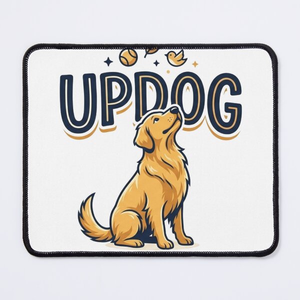 Item preview, Updog Funny Dog Wordplay | Clever Dog Lover Design designed and sold by Mathias Yakubu Design.