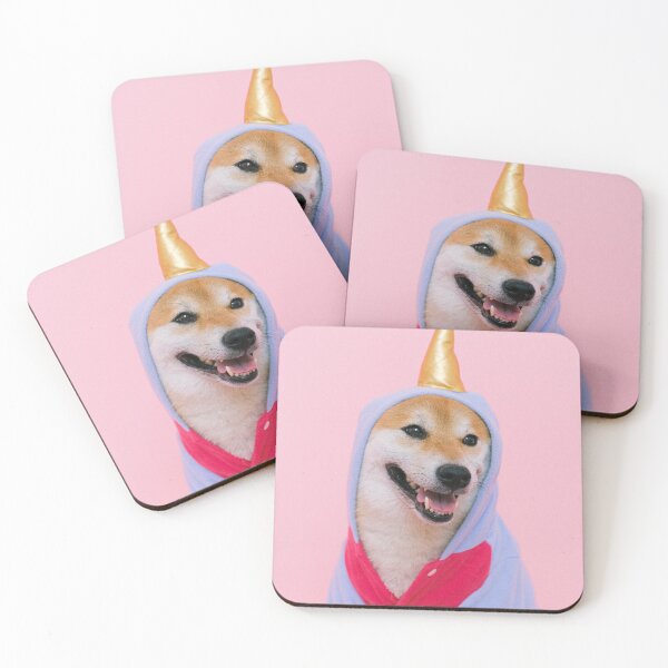 Item preview, Cute Shiba Inu Wearing Unicorn Costume designed and sold by VanGaldo.