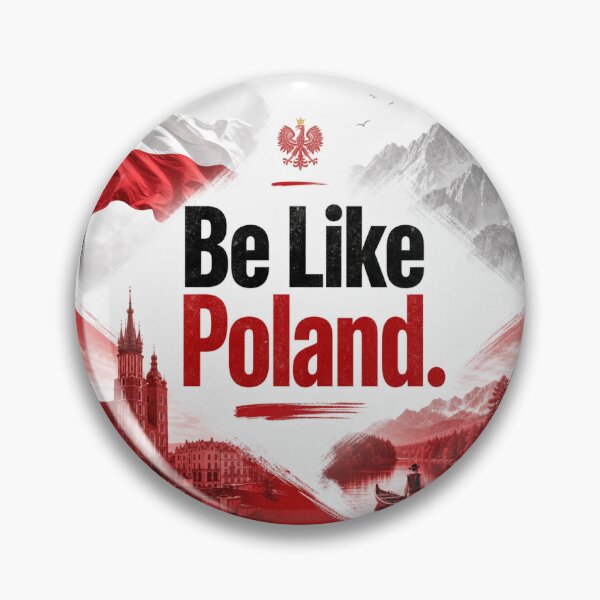 Item preview, Be Like Poland designed and sold by ArtCraftLab.