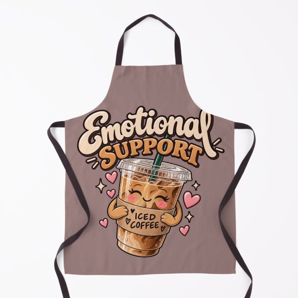 Item preview, Emotional Support Iced Coffee  designed and sold by ItssMeSammie.