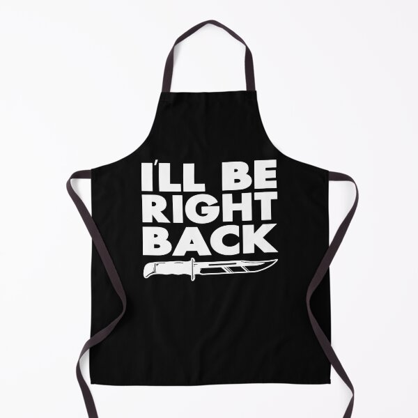 Item preview, I'll Be Right Back Halloween designed and sold by Dazzle-TeesUS.