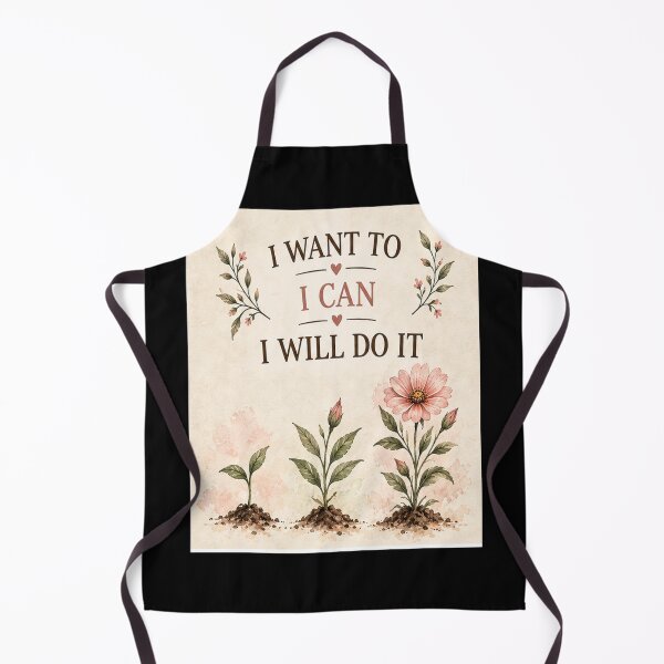 Item preview, I Want To, I Can, I Will Do It.  designed and sold by Dinasshop.