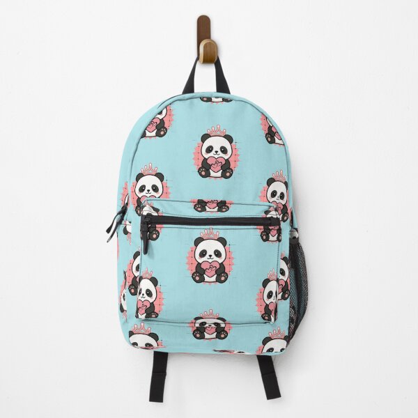 Item preview, Cute Queen Panda with Pink Heart Illustration designed and sold by Palette _Vibes.