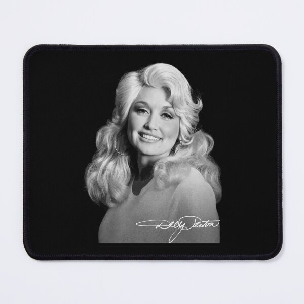 Item preview, Dolly Parton Monochrome Memorial Portrait Design designed and sold by sheelaghgiombe.