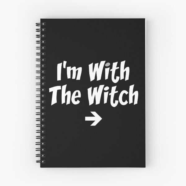 Item preview, I'm With The Witch Halloween designed and sold by Dazzle-TeesUS.