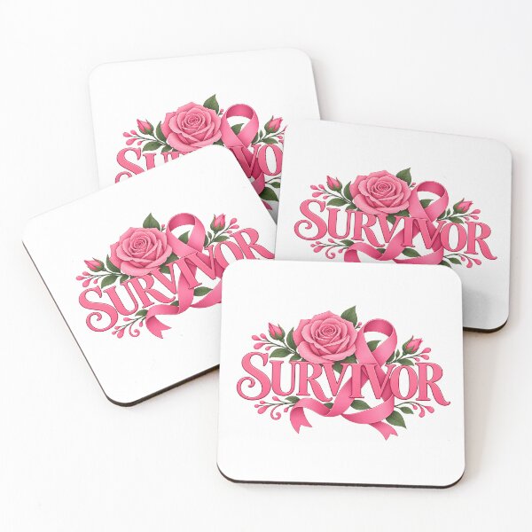 Item preview, Survivor Pink Ribbon Breast Cancer Floral designed and sold by UniversPlant | Blooming with Hope.