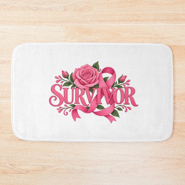 Item preview, Survivor Pink Ribbon Breast Cancer Floral designed and sold by UniversPlant | Blooming with Hope.