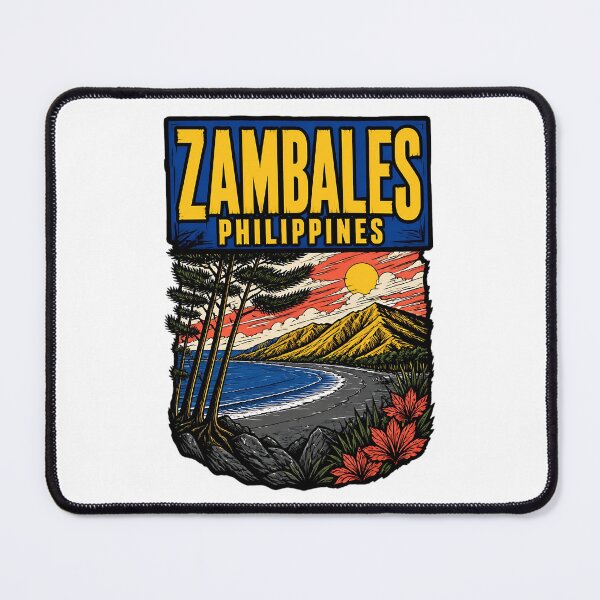 Item preview, Zambales Philippines Vintage Travel Tourism designed and sold by TravelersGems.