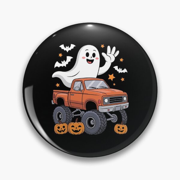 Item preview, M0nster Truck Gh0st Halloween designed and sold by Dazzle-TeesUS.
