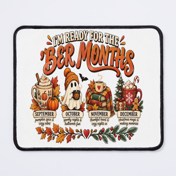 Item preview, I'm Ready For The Ber Months Fall Halloween Thanksgiving Christmas designed and sold by OUICHA.