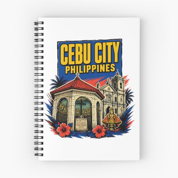 Item preview, Cebu City Philippines Vintage Travel Tourism designed and sold by TravelersGems.