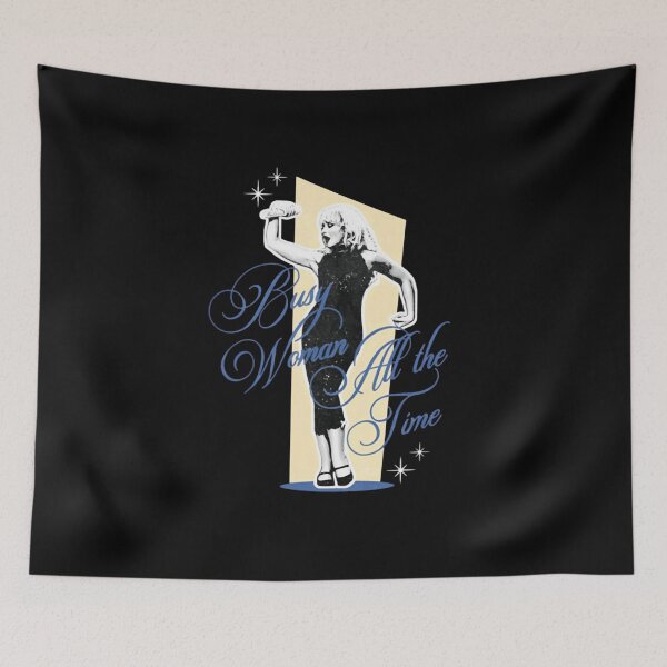 Item preview, Sabrina Carpenter Busy Woman All The Time designed and sold by WallHelloStore.