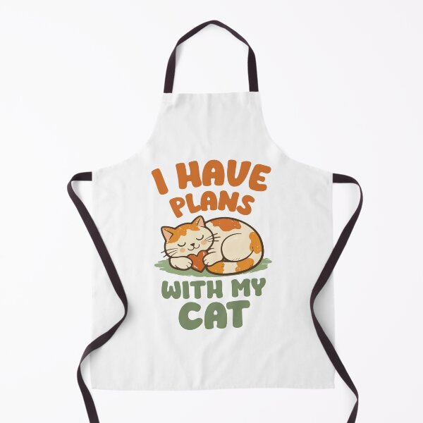 Item preview, Funny Cat Lover Quote | I Have Plans With My Cat | Cat Parent & Cozy Cat Humor designed and sold by stylishdzign.