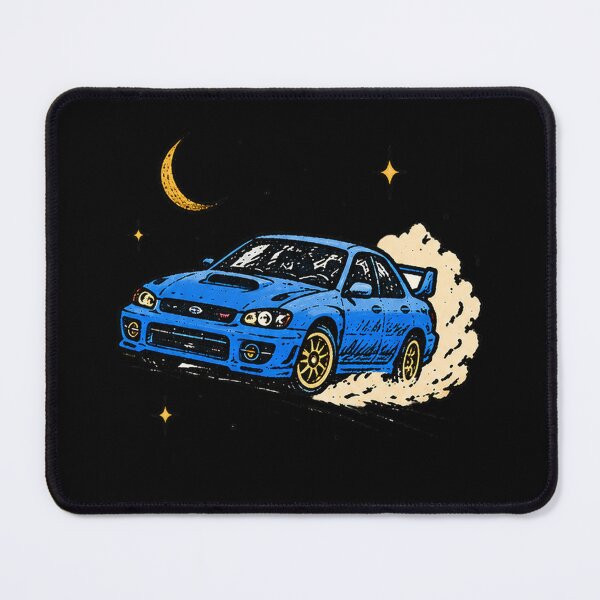 Item preview, blue car at night designed and sold by davide23-.